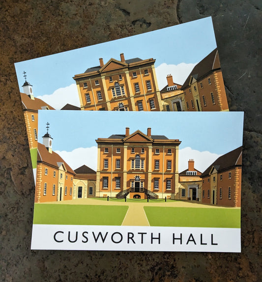 Postcard - Cusworth Hall